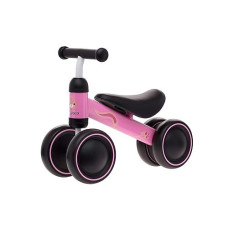 TheCroco Pink Bunny Balance Bike for Toddlers, 8 Inch