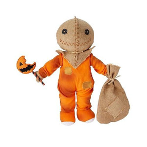 Spirit Halloween Trick R’ Treat Sam Plush | Officially Licensed | Horror Décor | Halloween Decoration | Indoor Decor