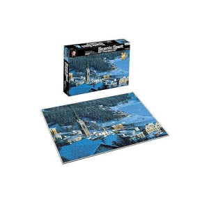 Toynk Scenic Spot Snowy Town 500 Piece Jigsaw Puzzle