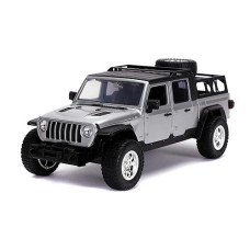 Fast & Furious F9 1:24 2020 Jeep Gladiator Die-Cast Car, Toys For Kids And Adults,Silver