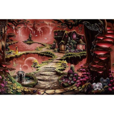 Ingooood- Jigsaw Puzzle 1000 Pieces For Adult- Fantasy Series- Magic House_Ig-0585 Entertainment Wooden Puzzles Toys