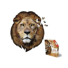 E11Even, Llc Madd Capp Puzzles - I Am Lion - 300 Pieces - Animal Shaped Jigsaw Puzzle (6016)