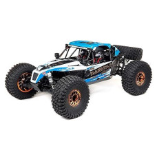 Losi 1/10 Lasernut U4 4 Wheel Drive Brushless Rtr Battery And Charger Not Included With Smart Esc Blue Los03028T1