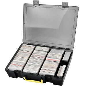 ALKOO Trading Card Storage Box - Gray Deck Organizer