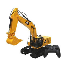 Diecast Masters Rc Truck Cat 336 Excavator | Fully Functional Radio Control Excavator Truck | 1:24 Scale Model Remote Control Truck, Rc Caterpillar Trucks | Cat Yellow Diecast Model 25001