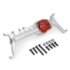 Treal Scx10 Iii Front Axle Cnc Aluminum 7075 Front Portal Axles For Scx10 3 1/10 Scale Ar45 Axles(Clear)