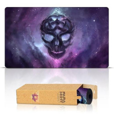 Paramint Swamp Ethereal Mana (Stitched) - Mtg Playmat - Perfect For Magic The Gathering, Yugioh, Anime - Tcg Card Game Table Mat - Durable, Thick, Fabric Top With Rubber Bottom By Daniel Ziegler