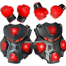 Armogear Electronic Boxing Toy For Kids | Interactive Boxing Game With 3 Play Modes, Includes 2 Pairs Boxing Gloves | Cool Toy For Teen Boys | Sports Toy For Kids Boys & Girls, Ages 8 Years +