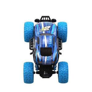 Chilartalent Pull Back Cars For Kids -Toy Trucks For Boys Alloy Toy Car Educational Toy Monster Trucks Inertia Car Toy For Boys Girls Toddler Gifts (Blue)