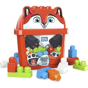 Mega Bloks First Builders Fox Set - 25 Piece Toddler Toys