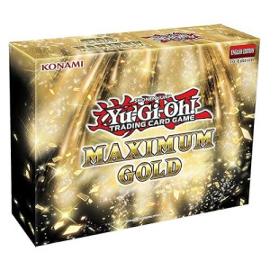 Yugioh Maximum Gold Trading Cards Display Booster Box - 20 Booster Packs