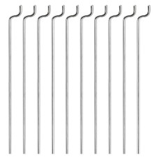 uxcell Steel Z Pull/Push Rods 1mm x 400mm for