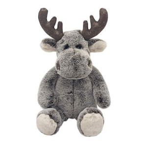 Mon Ami Marley The Moose Stuffed Animal - 12”, Cuddly & Soft Wild Moose Plush Toy For Kids, Realistic Stuffed Animal Gifts For Kids