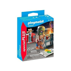 Playmobil Welder Gray One Size - Creative Building Toy