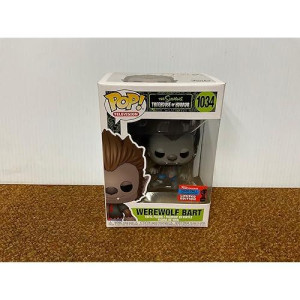 Funko Pop! Television: The Simpsons #1034 - Werewolf Bart Nycc 2020 Shared Exclusive