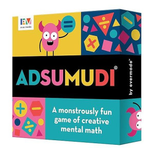 Evermade Adsumudi Math Game for Kids - Fun Multiplication & More