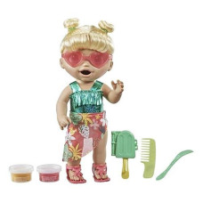 Baby Alive Sunshine Snacks Doll - 13" Summer Waterplay Toy