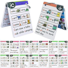 Phonics Flash Cards, 67 Pcs Sight Words Flash Cards Kindergarten, Phonics Games For Kids Age 4-8, Learn To Read In 15 Phonic Stages, Educational Learning Activities For Prek 1St 2Nd 3Rd Grade