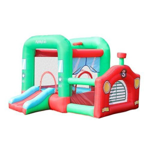 Airmyfun Bounce House For Kids 3-12 Inflatable Slide Jumping Bounce Castle Blow Up Toddler Bouncy House For Kids Outdoor With Slide And Blower Use For Indoor,Red