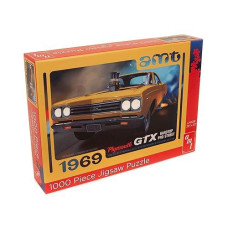 Amt Jigsaw Puzzle 1969 Plymouth Gtx Hardtop Pro Street Model Box Puzzle (1000 Piece)