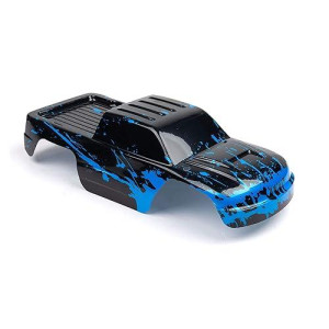 Summitlink Custom Body Compatible For 1/10 Scale Rc Car Or Truck (Truck Not Included) (Muddy - Blue Over Black)