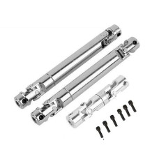 3Pcs Metal Transfer Case Drive Shaft/Center Drive Shaft Set For Redcat Gen8 Rer11413 Rer11415