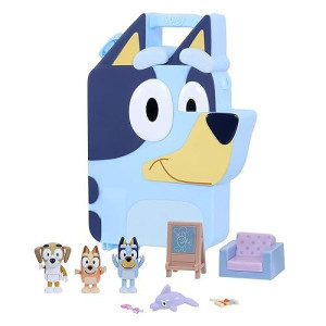 Bluey Deluxe Collector Case, 2.5-3 Inch Figures