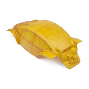 Summitlink Custom Body Rusty Yellow Buggy Style Compatible For 1/10 Scale Rc Car Or Truck (Truck Not Included) B-Ry-01