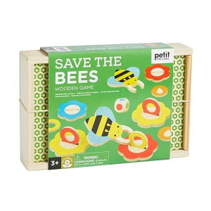 Petit Collage Save The Bees Wooden Game