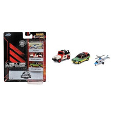 Jada Toys Nano Jurassic World 3 PK - Red, 1.65 in