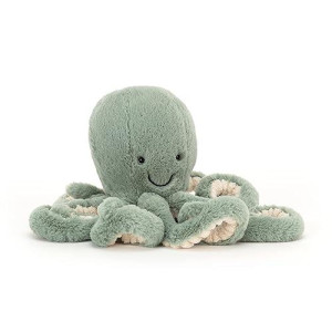 Jellycat Odyssey Octopus Stuffed Animal, Little 10.5 Inches | Ocean And Sea Plush Toy | Classic Children'S Gift