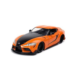 Fast & Furious F9 1:24 2020 Toyota Supra Die-Cast Car, Toys For Kids And Adults