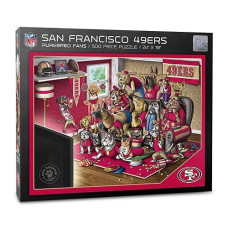 YouTheFan San Francisco 49ers 500pc Puzzle - Team Colors