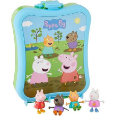 Peppa Pig Collectibles 4 Figure Set - Multicolor, 79mm Size