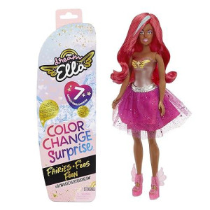 MGA Dream Ella Color Change Fairy Doll - Pink, 7+ Surprises