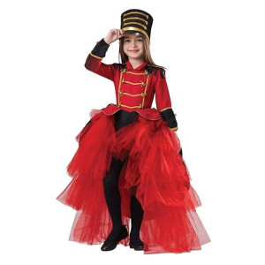 Dress Up America Nutcracker Costume for Girls, Large, Red/Black