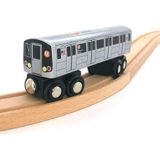 Munipals Mp01-110M Wooden Subway M Train Nyc Mta Nassau Street Local R160 Car