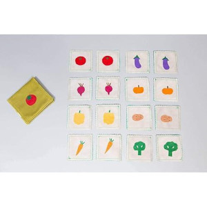 Zeki Learning Vegetables Memory Game for Kids