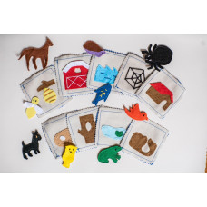 Zeki Learning Animal Habitat Matching Game for Kids