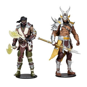 Sub Zero Vs. Shao Khan Mortal Kombat 11 Mcfarlane Toys Action Figure 2-Pack