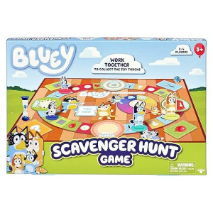 Bluey Scavenger Hunt Game - Fun Multicolor Family Play