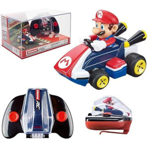 Carrera Rc Nintendo Mario Kart 2.4 Ghz Mini Collectible Radio Remote Control Toy Car Vehicle - Mario