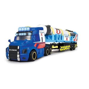 Dickie Toys - Mack Truck With Trailer And Rocket