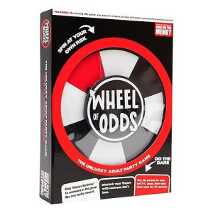 What Do You Meme? Wheel Of Odds - The Truth Or Dare Party Game - For College, Birthdays, And Game Night