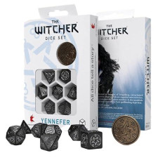 Q-Workshop Witcher Dice Set. Yennefer - Q-Workshop Obsidian Star