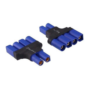 Bdhi 2Pcs Ec5 Series Connector/Series Battery Adapter For Losi/E-Flite(B156-2)