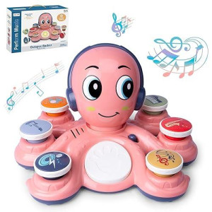 Baby Musical Toys Learning Toys For Toddlers, Octopus Music Toys, Preschooler Musical Educational Instruments Toy For Baby, Birthday Toys For Girls Boys