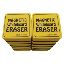 The Pencil Grip Magnetic Dry Erase Whiteboard Eraser, 24 Pack