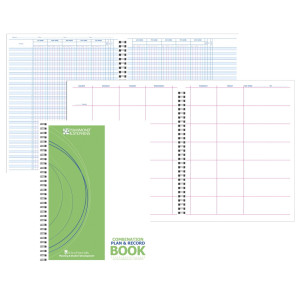 Hammond And Stephens 7 Subject 50 Student 910 Week Class Record And Lesson Book 812 X 11 Inches