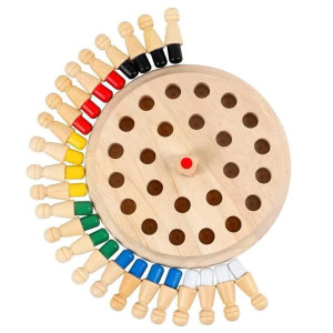 Montessori Material Memory Chess Match Game Small Cylinder Socket Stacking Sorting Sensorial Material For Kids